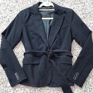 NEW YORK & COMPANY 7th Avenue Design Studio Black Blazer With Strap